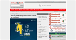 Desktop Screenshot of nyugatijelen.com